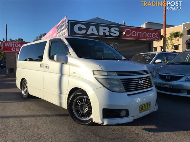 2003 Nissan Elgrand 4d Wagon