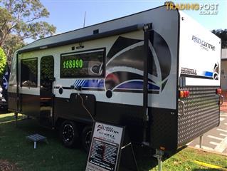 Red Centre Newell 20'6 Caravan (oro) Red Centre Newell 20'6 Caravan (oro)