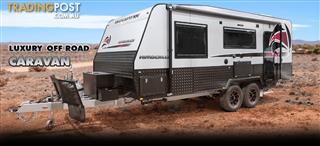 Red Centre Kimberley Plus 21' Off Road Caravan (rear door) Red Centre Kimberley Plus 21' Off Road Caravan (rear door)