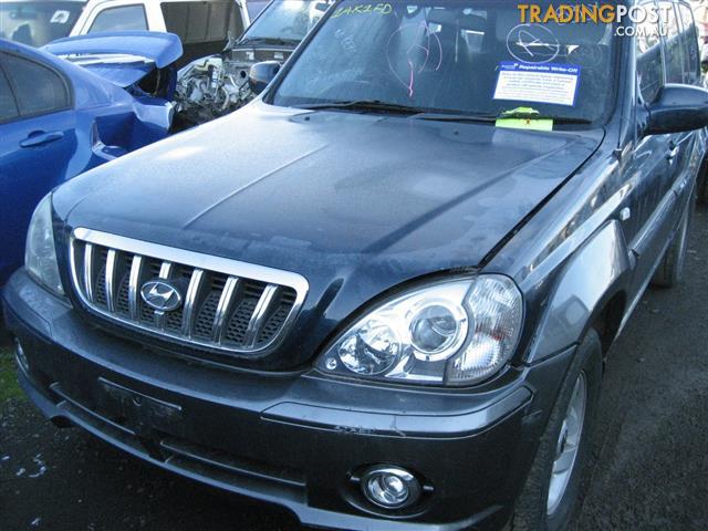 HYUNDAI TERRACAN 2003 FOR WRECKING, MANY PARTS COMPLETE CAR