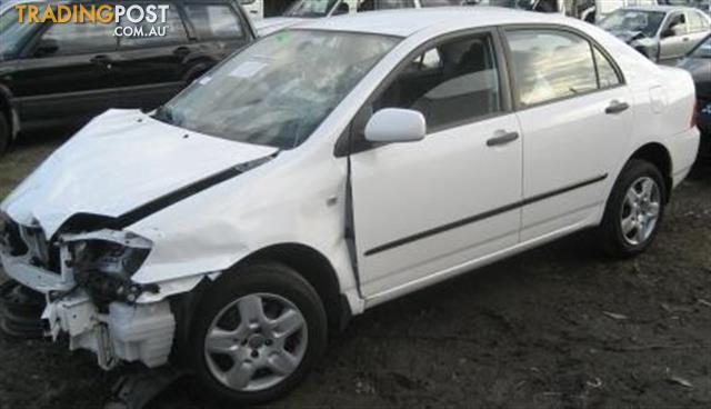 TOYOTA COROLLA 2007 ZZE Wrecking Complete Car ALL PARTS