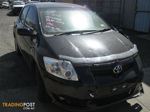 TOYOTA COROLLA ZRE 2008 HATCH FOR WRECKING