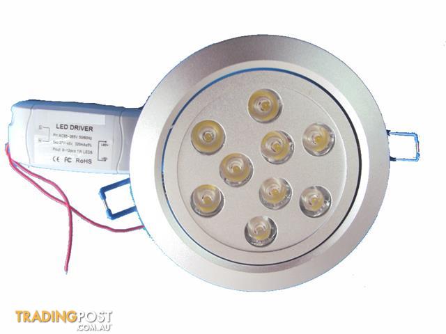 9W Downlight Kit - Cool Light - (Non-Dimmable)