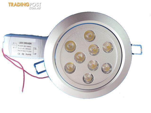 9W Downlight Kit - Cool Light - (Dimmable)