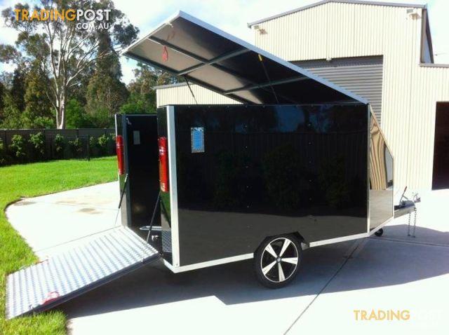 enclosed motorbike trailers for sale