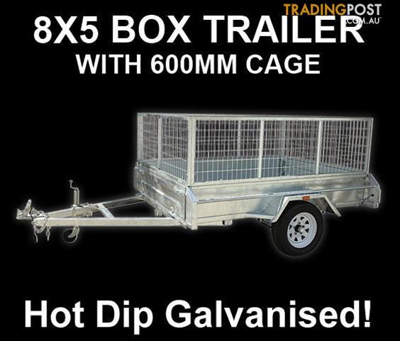 Galvanised BoxTrailers all sizes