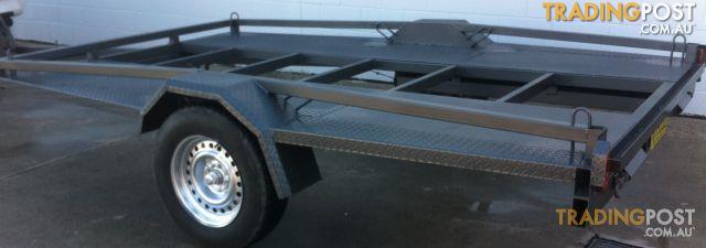 TRAILERS DIRECT SINGLE AXLE CAR TRAILER