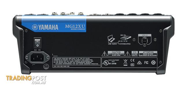 Yamaha MG12XU 12-Channel Mixing Console PA
