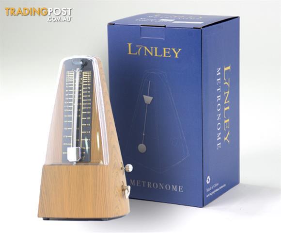 Linley Metronome Plastic with Bell Teak Finsh
