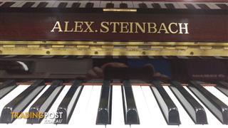 Alex Steinbach Student 108cm Upright Piano in Mahogany Polished Alex Steinbach Student 108cm Upright Piano in Mahogany Polished