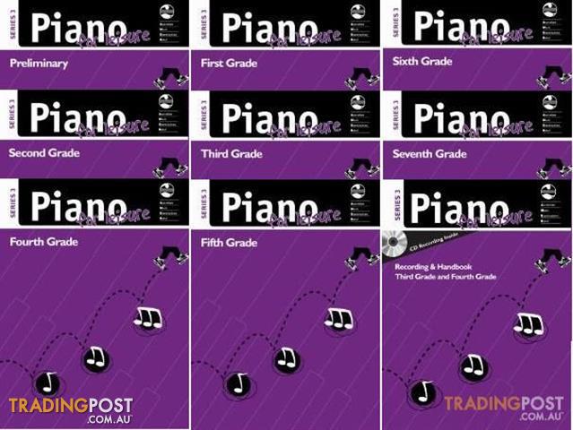3. AMEB Piano for Leisure - Grade Books - Series 3