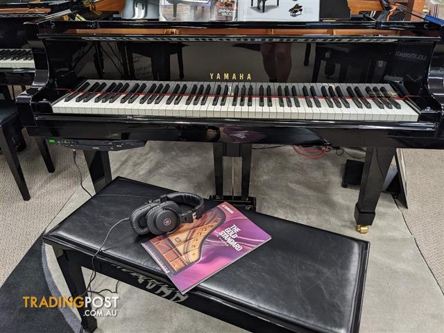 Yamaha Grand Piano ~  200cm Polished Ebony with Disklavier & Silent Piano technology DC5 