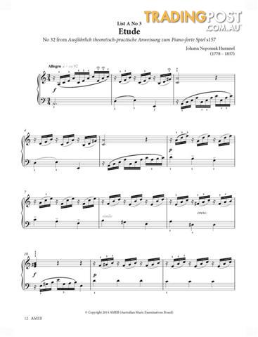  AMEB Piano Series 17 Grade Book - Grade 3