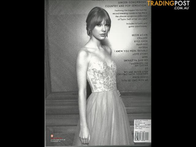Best Of Taylor Swift (For piano, voice and guitar)