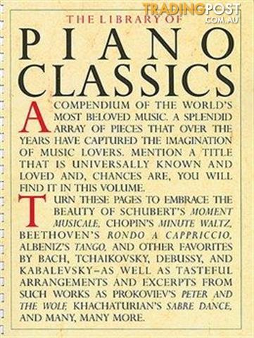 The Library Of Piano Classics Book 2