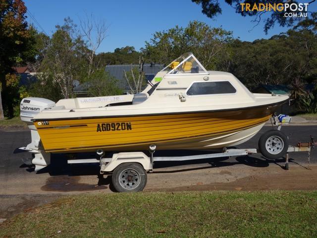 16 Ft Fibreglass Sportsman Craft 1 2 Cabin