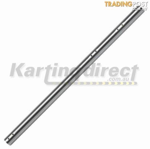 Go Kart Axle Prodezine 40mm 1040mm Hard  WHITE Standard 8mm 2 Peg Keyways - OTK Compatible ( not included ) - ALL BRAND NEW !!!