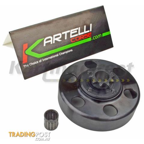 Go Kart Clutch Drum, 11 Tooth Sprocket and Bearing suit IAME X30 KA100 RL Leopard or Cheetah - ALL BRAND NEW !!!