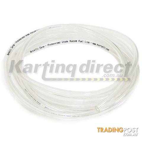 Go Kart GO KART FUEL LINE CLEAR 3 metres  KARTELLI PROFESSIONAL GRADE - ALL BRAND NEW !!!