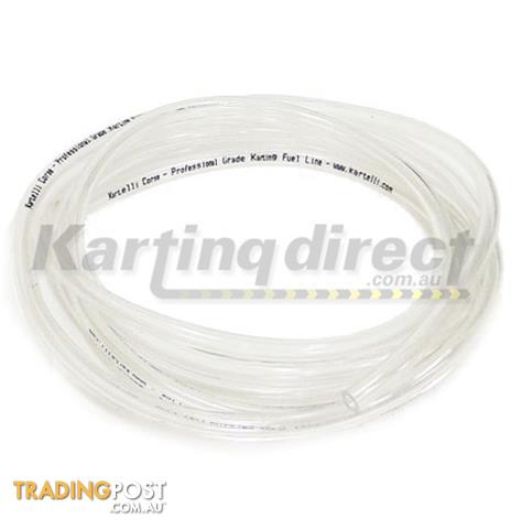 Go Kart GO KART FUEL LINE CLEAR 3 metres  KARTELLI PROFESSIONAL GRADE - ALL BRAND NEW !!!