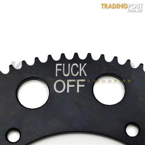 Go Kart Kartelli Corse STEALTH Sprocket 80 teeth.  Careful they are rude. - ALL BRAND NEW !!!