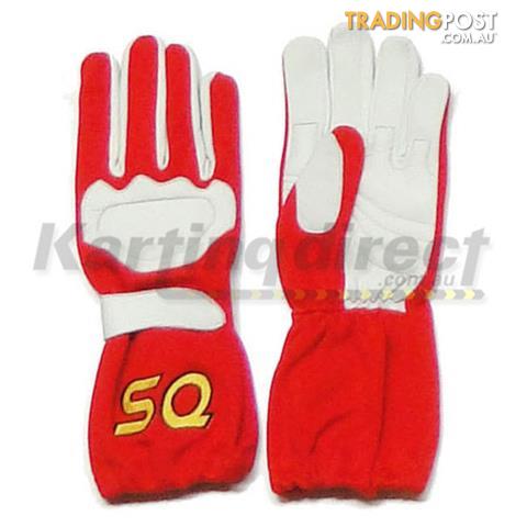 Go Kart SQ Racing Gloves   Child Small - ALL BRAND NEW !!!