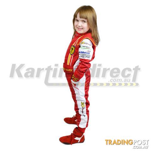 Go Kart SQ Racing Race Suit Approx. 5yo + - ALL BRAND NEW !!!