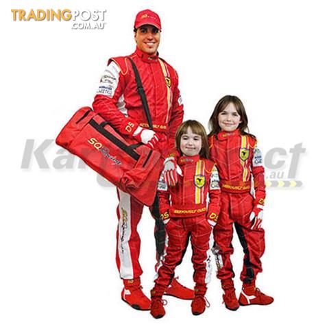 Go Kart SQ Racing Race Suit Approx. 5yo + - ALL BRAND NEW !!!