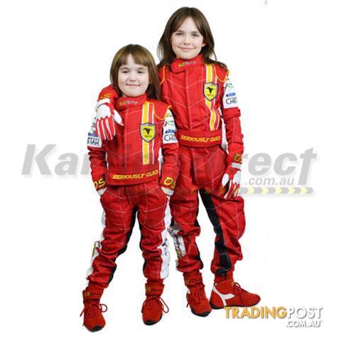 Go Kart SQ Racing Race Suit Approx. 5yo + - ALL BRAND NEW !!!