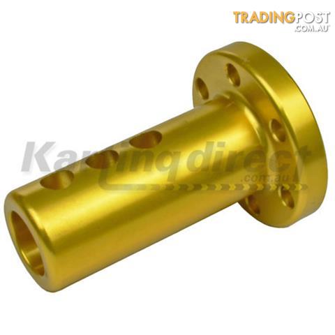 Go Kart Steering Boss Straight Flat Extended - Gold 20mm Shaft - ALL BRAND NEW !!!