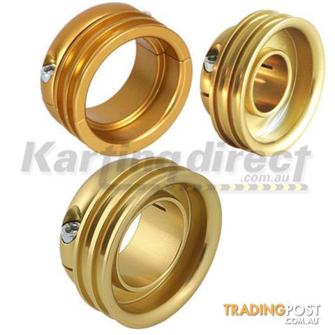 Go Kart Water Pump Axle Pulley High Quality 50mm  Billet Alloy GOLD - ALL BRAND NEW !!!
