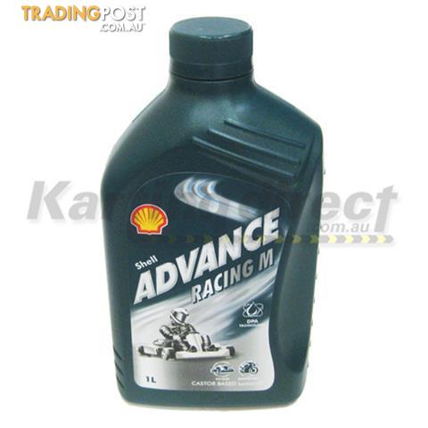 Go Kart Shell Advance Racing M Oil  1 Litres - ALL BRAND NEW !!!
