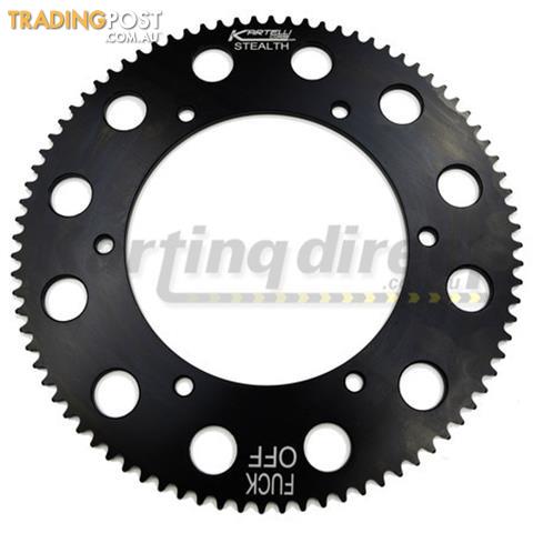 Go Kart Kartelli Corse STEALTH Sprocket 66 teeth.  Careful they are rude. - ALL BRAND NEW !!!