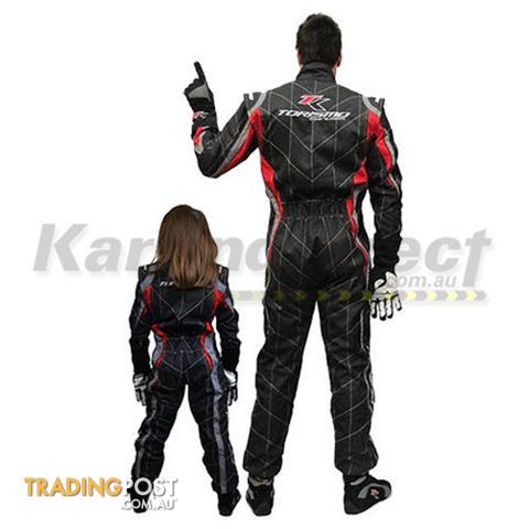 Go Kart Torismo Race Suit Child Large - ALL BRAND NEW !!!
