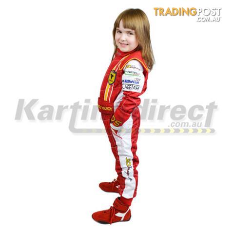 Go Kart SQ Racing Race Suit Approx. 7yo - ALL BRAND NEW !!!