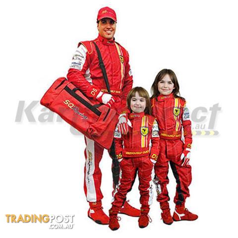 Go Kart SQ Racing Race Suit Approx. 7yo - ALL BRAND NEW !!!