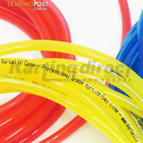 Go Kart Fuel Line  Kartelli Corse Professional Grade  100 m roll  Red - ALL BRAND NEW !!!