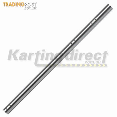 Go Kart Axle Prodezine 50mm 1020mm Hard  WHITE Standard 8mm 2 Peg Keyways - OTK Compatible ( not included ) - ALL BRAND NEW !!!