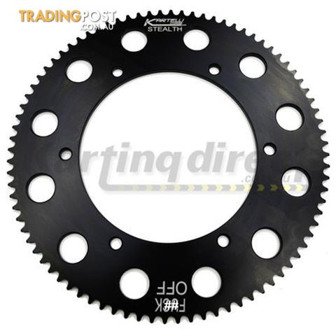 Go Kart Kartelli Corse STEALTH Sprocket 73 teeth.  Careful they are rude. - ALL BRAND NEW !!!