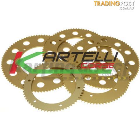 Go Kart Kartelli Corse Sprocket 63 teeth - ALL BRAND NEW !!!