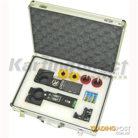 Go Kart Laser Wheel Alignment System by R&R  BEST WE HAVE USED with carry case. - ALL BRAND NEW !!!