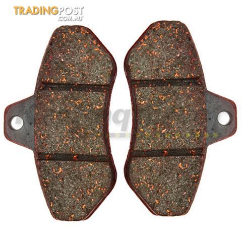 Go Kart Brake Pad to suit Rigetti Ridolphi 2 and 4 spot brakes   Part No. K183R RED SET OF 2  Medium - ALL BRAND NEW !!!