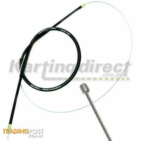 Go Kart Accelerator Cable  Lug  Suit Cheetah, J, Clubman, Rotax, X30, Leopard  Black - ALL BRAND NEW !!!