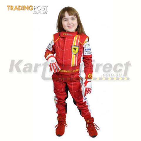 Go Kart SQ Racing Race Suit Child Medium - ALL BRAND NEW !!!