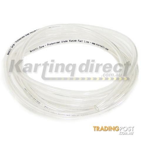 Go Kart Fuel Line  Kartelli Corse Professional Grade  100 m roll  Clear - ALL BRAND NEW !!!