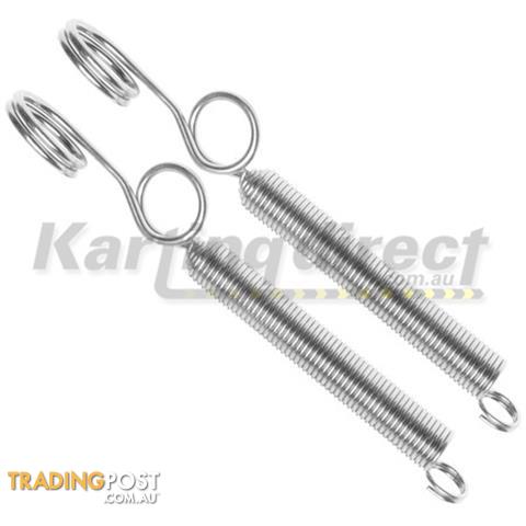 Go Kart Go Kart EXHAUST CRADLE & 2 QUICK RELEASE SPRINGS - ALL BRAND NEW !!!