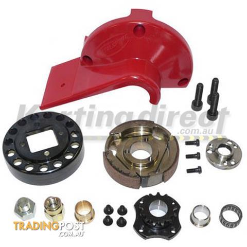 Go Kart Red Clutch to suit Long Shaft Yamaha KT100S to KT100J CLUBMAN LONG SHAFT or Yamaha J 10 - 13 T - ALL BRAND NEW !!!