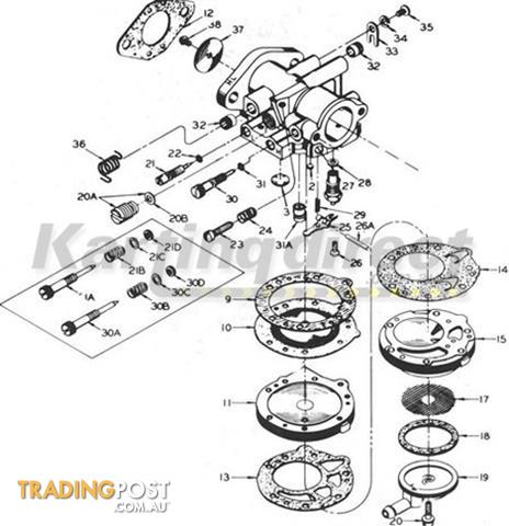 Go Kart Carburettor  Tillotson  Airbox Adaptor - ALL BRAND NEW !!!