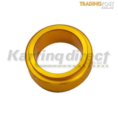 Go Kart Front Stub Axle Wheel Spacer 10mm x 17mm  GOLD - ALL BRAND NEW !!!