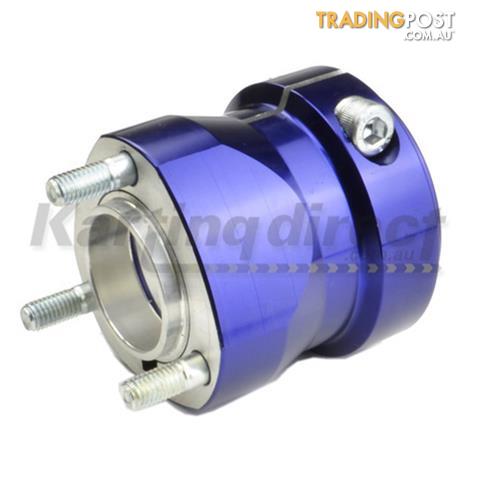 Go Kart Rear Hub set  Suit 50mm Axle  70mm long  Blue Anodised - ALL BRAND NEW !!!